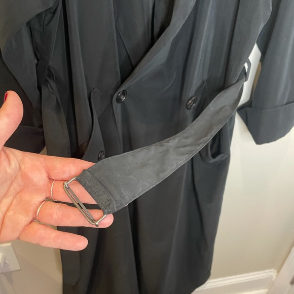 VINTAGE SEARLE - full belted trench - Picture 3 of 5